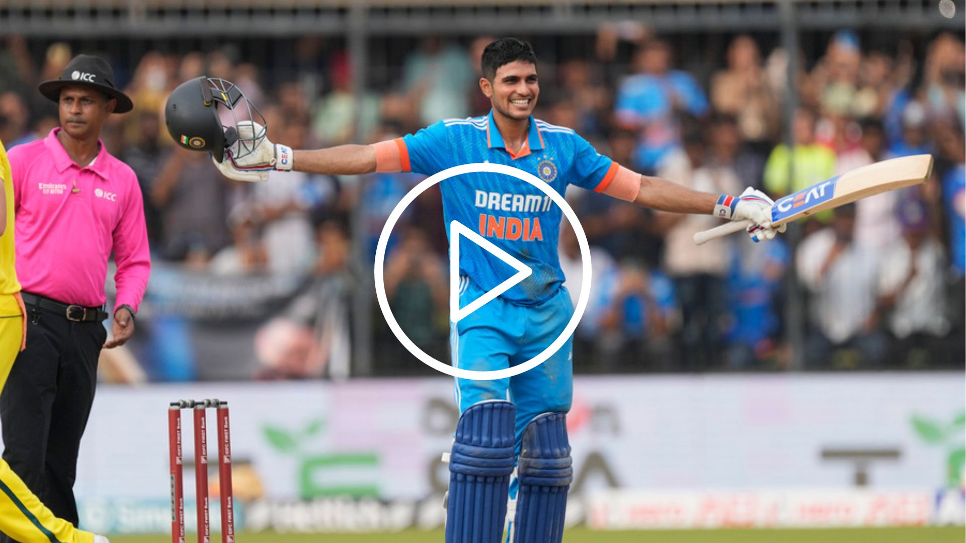 [Watch] 'Hamari Bhabhi Kaisi Ho, Sara Bhabhi...,' Crowd Erupts with Chants Following Shubman Gill's Century